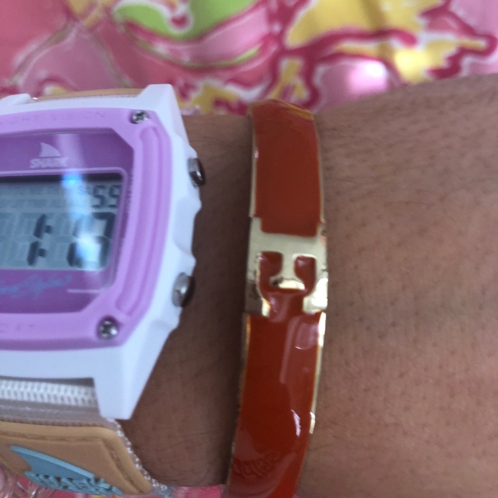E burnt orange bracelet - Picture 2 of 5